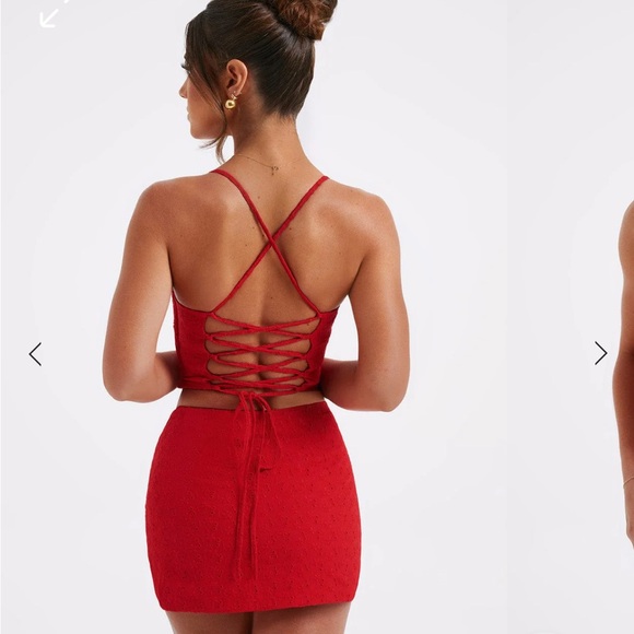 Babyboo Erika Set in Red, size Small - Picture 4 of 11